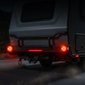 Trailer LED Tail Lights Kit Stop Brake Turn License Plate Waterproof