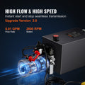 Hydraulic Pump 15 Quart Double Acting DC 12V Dump Trailer