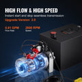 20 Quart Hydraulic Pump 12V Dump Trailer Single Acting 3200PSI