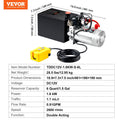 6 Quart Hydraulic Power Unit 12V Dump Trailer Pump 3200 PSI