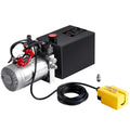 6 Quart Hydraulic Power Unit 12V Dump Trailer Pump 3200 PSI