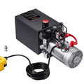 6 Quart Hydraulic Power Unit 12V Dump Trailer Pump 3200 PSI