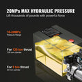 12V Hydraulic Pump 10 Quart Double Acting Dump Trailer 3200 PSI