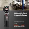 Hydraulic Pump Power Unit 10L 220V 6.3L/min 22MPa Black