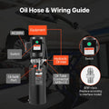 Hydraulic Pump Power Unit 10L 220V 6.3L/min 22MPa Black