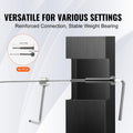 40 Pack Invisible Cable Railing kit, T316 Stainless Steel 3.2mm Invisible Receiver and Swage Stud End for Cable Railing, Swage Tensioner 3.2mm for Wood/Metal Post, Cable Railing Hardware, Black