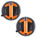 Glass Suction Cup 203mm 2 Pack 278kg Capacity Steel Handle