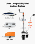 Electric Trailer Dolly 2.5T 380W 12V Motorized Jockey Wheel Caravan