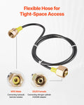 Hydraulic Nitrogen Accumulator Kit 0-100 Bar Pressure Test System