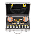 Digital Hydraulic Pressure Test Kit 700 Bar 2 Gauges 9 Couplings