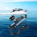 Hydraulic Boat Steering Kit 300HP Pump Cylinder 13.5