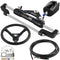 Hydraulic Boat Steering Kit, 300HP Hydraulic Steering Kit Helm Pump, Hydraulic Outboard Steeing Kit with 4267 mm Hydraulic Steering Hose for Boat Steering System