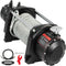 Hydraulic Winch 4535kg 24m Steel Cable Mechanical Lock