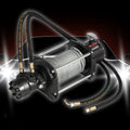 Hydraulic Winch 4535kg 24m Steel Cable Mechanical Lock