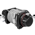 Industrial Hydraulic Winch 9071kg 24m Steel Cable Mechanical Lock