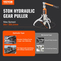 Hydraulic Gear Puller 5 Ton 2/3-Jaw Wheel Bearing Pulley Case