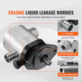 Hydraulic Log Splitter Pump, 22GPM, 2 Stage 4000PSI Wood Log Splitter Pump, 1'' Inlet 3/4'' NPT Outlet 3600 RPM Aluminum Hydraulic Gear Pump, for Small Engine Mounting Log Splitters Snowplow