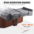 Hot Tub Cover Lift Hydraulic Adjustable 84-105cm Height 135-235cm