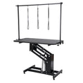 109cm Hydraulic Pet Grooming Table Height Adjustable 182kg