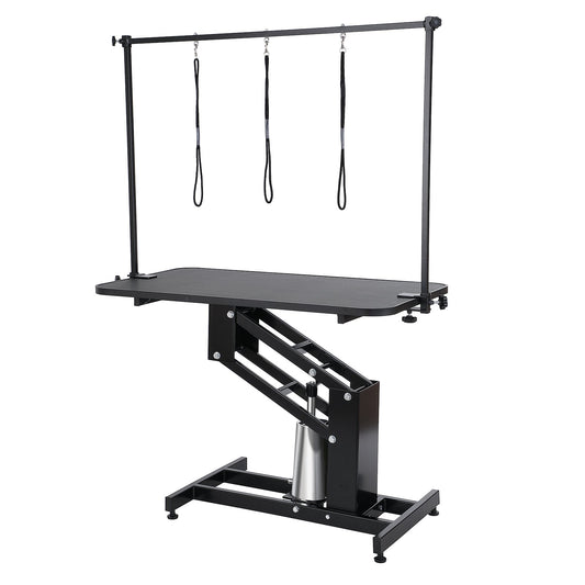 109cm Hydraulic Pet Grooming Table Height Adjustable 182kg
