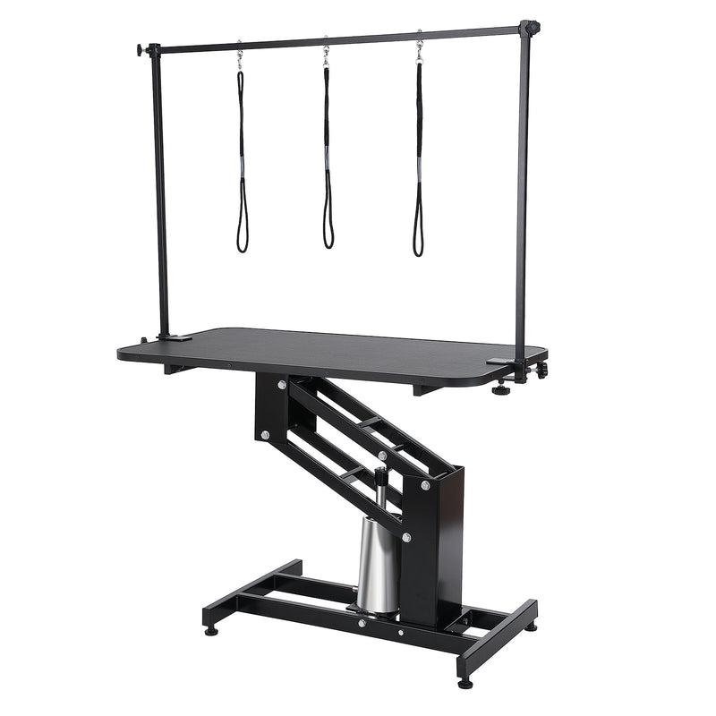 109cm Hydraulic Pet Grooming Table Height Adjustable 182kg