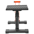 Dirt Bike Lift Stand, Motorcycle Jack Lift Stand 440 lbs Capacity and Hydraulic Lift Operation, Adjustable Height Hoist Table, for Dirt Pit Bike Repair, Maintenance, Dirt Bike Accessories