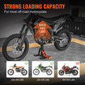 Motorcycle Jack Lift Stand 440lbs Hydraulic Adjustable Height