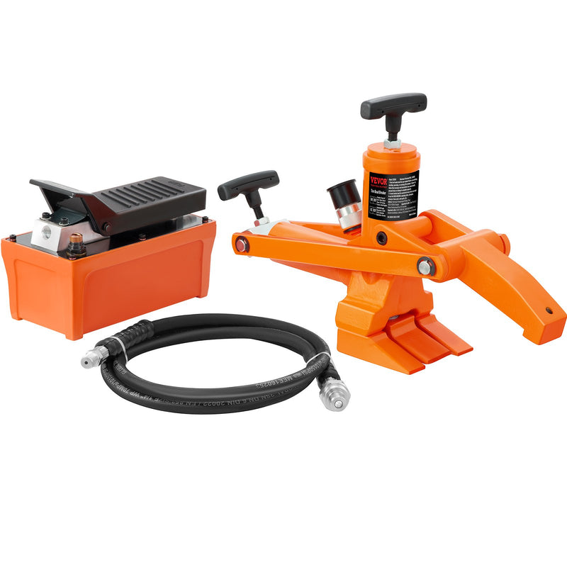 Hydraulic Bead Breaker 1000 PSI Tire Tool Metal Foot Pump Heavy Duty