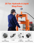 20 Tonne Hydraulic Shop Press with Plate for Bending