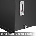 Hydraulic Oil Reservoir Tank 10 Gallon Steel Temp Gauge