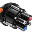 Hydraulic Steering Kit, 90 HP, Hydraulic Steering Helm Pump & Cylinder, with 6.9 MPa/1000 psi Max Working Pressure, Aluminum Alloy Housing, Check Valve, for Outboards Fishing Boats Sailboats