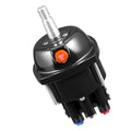 Hydraulic Steering Kit, 90 HP, Hydraulic Steering Helm Pump & Cylinder, with 6.9 MPa/1000 psi Max Working Pressure, Aluminum Alloy Housing, Check Valve, for Outboards Fishing Boats Sailboats