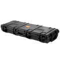 VEVOR Rifle Hard Case 42in Waterproof 2-Gun Lockable w/Wheels