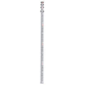 Aluminium 14ft Telescopic Measuring Rod 4 Section Survey Level Stick