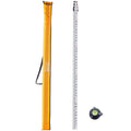 Measuring Rod 16ft Telescopic 4 Section 1/10ft Grade w Bag