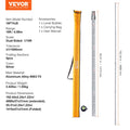 Telescopic Measuring Rod 16ft 1/8in 4 Section Grade Rod Bag