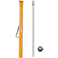 Telescopic Measuring Rod 16ft 1/8in 4 Section Grade Rod Bag