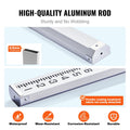 Aluminum Telescopic Measuring Rod 18ft 6 Section Double-Sided Scale