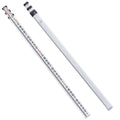 Aluminium 9ft Telescopic Measuring Rod 3 Section Leveling Survey Stick