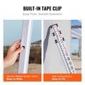 Aluminium 9ft Telescopic Measuring Rod 3 Section Leveling Survey Stick