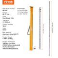 Aluminium 9ft Telescopic Measuring Rod 3 Section Leveling Survey Stick