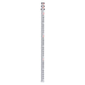 Aluminium 9ft Telescopic Measuring Rod 3 Section Leveling Survey Stick