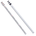 Aluminium 9ft Telescopic Measuring Rod 3 Section Leveling Survey Stick