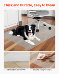 Chair Mat 915x1225mm Transparent Hard Floor Protector