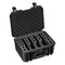 Hard Pistol Case Waterproof XPE Foam 404x319x192mm TSA Compliant