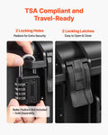 Hard Pistol Case Waterproof XPE Foam 404x319x192mm TSA Compliant