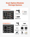 Hard Pistol Case XPE Foam Waterproof 475x415x215mm TSA Compliant