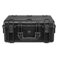Hard Pistol Case, Heavy Duty Hard Gun Case with XPE Foam Lining, Waterproof Pistol Storage Box with Customizable Interior & Handle for Gun, Lenses, Camera, Gear, TSA Compliant, 475x415x215 mm