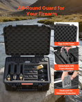 Hard Pistol Case XPE Foam 491x434x211mm Waterproof TSA Compliant