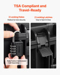 Hard Pistol Case XPE Foam 491x434x211mm Waterproof TSA Compliant